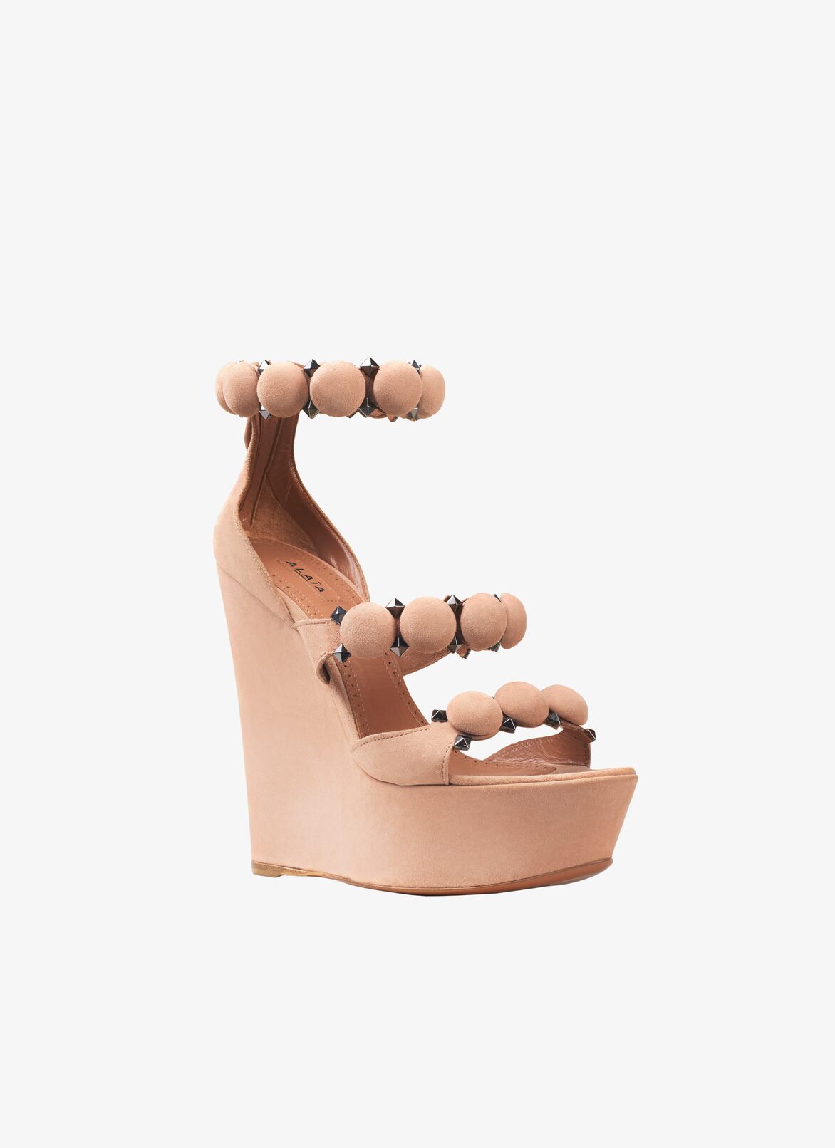 Wedge Sandal ALAÏA BLUSH WEDGE SANDAL
